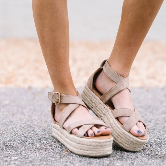 Natural Wedge Espadrille - Picture 3 of 3